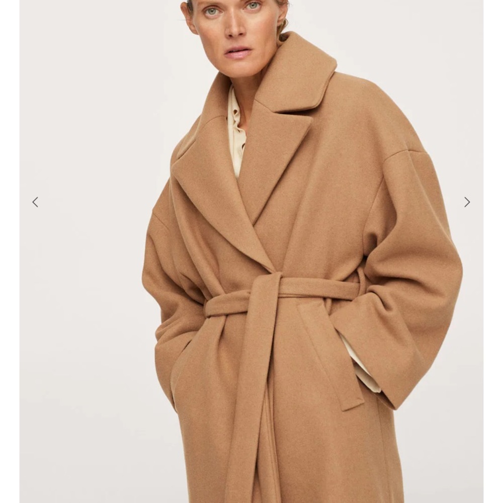 Mango long coat